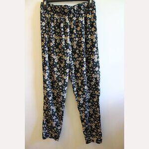Vintage Floral Pants, M